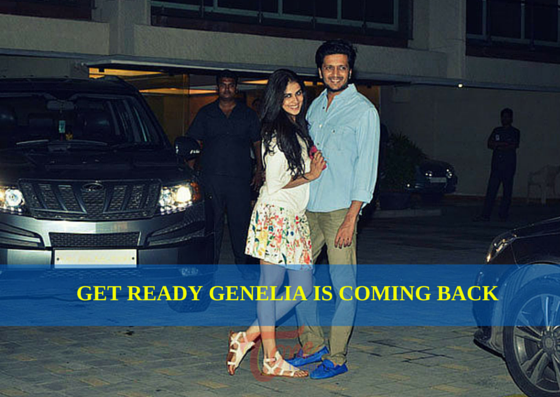 Genelia is back again 